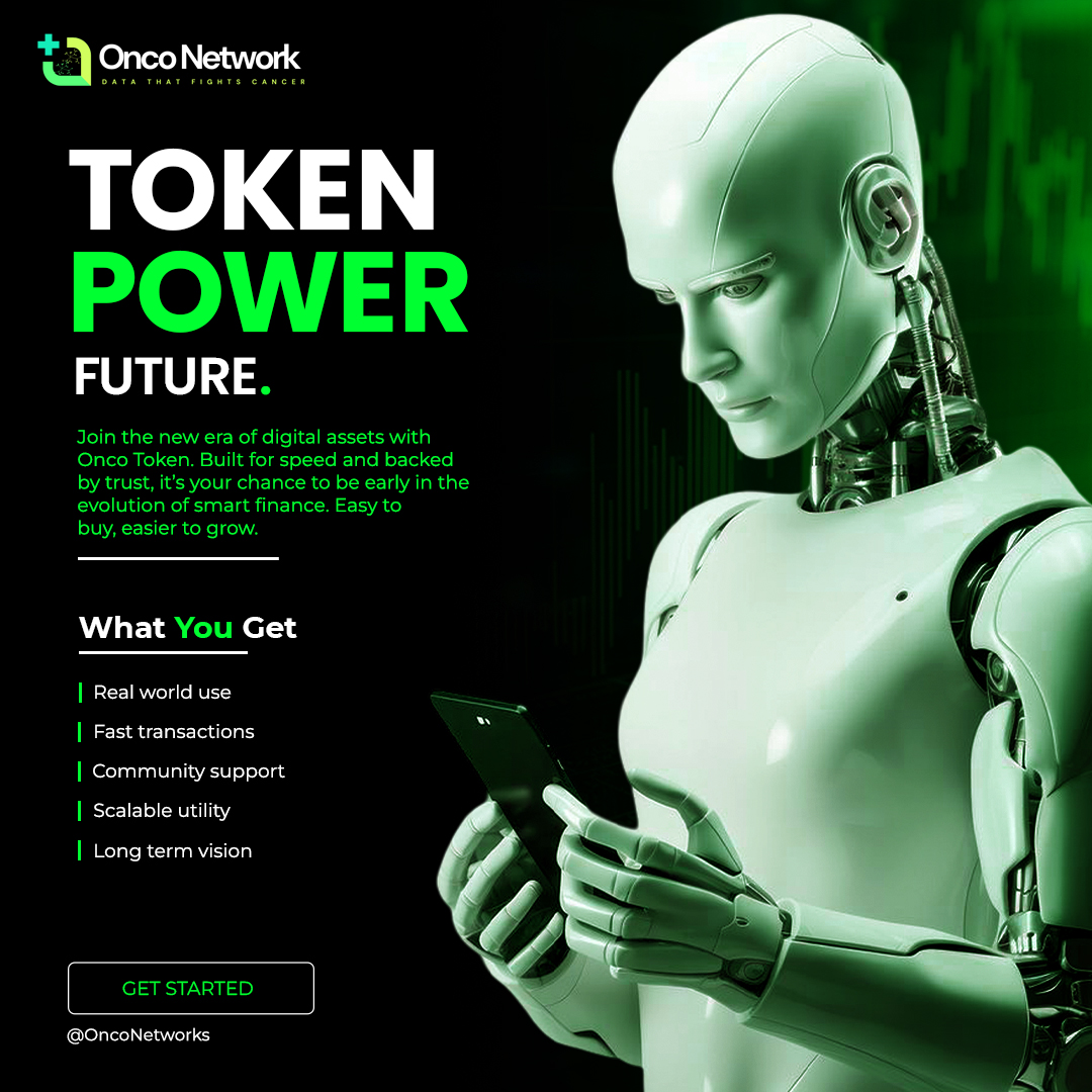 OncoNetworks's tweet photo. Token power is shaping the future of digital finance. ⚡

Fast. Scalable. Built for real-world use.
Step into the next era with Onco Token.

#TokenPower #Crypto #Blockchain #Web3 #DigitalAssets #Fintech #CryptoFuture #Innovation #OncoNetwork https://t.co/TiWeO7rxu6