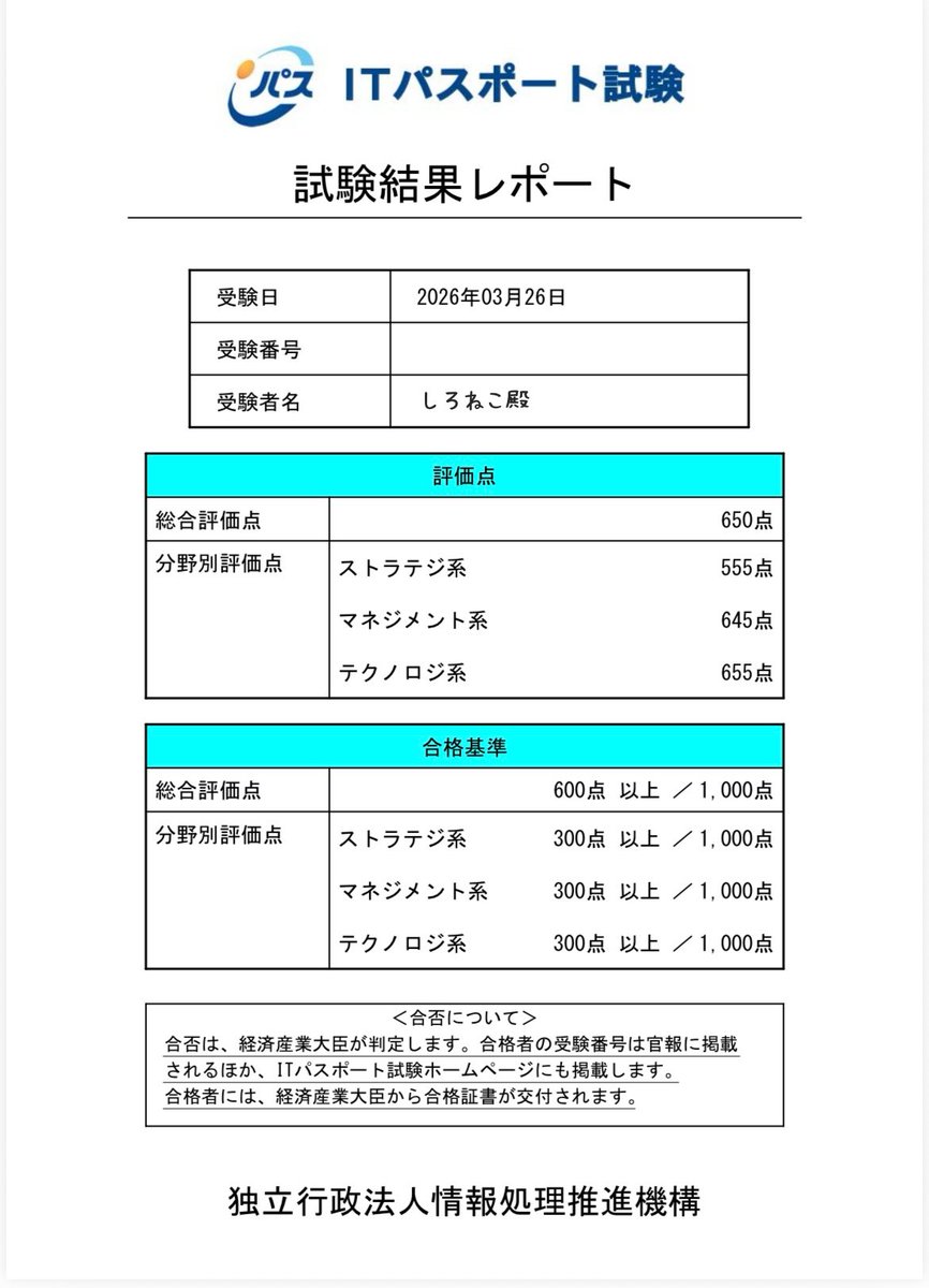 しろねこ@産能大通信 tweet media