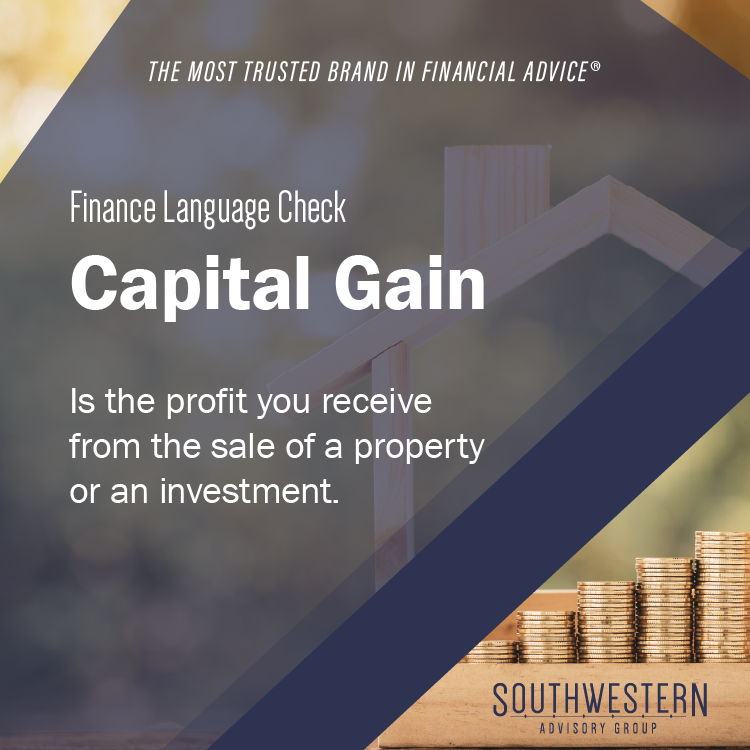 SouthwesternGRP's tweet image. Breaking financial chains starts with understanding key terms. Learn what a Capital Gain is and how it can impact your financial planning.

#finances #financiallearning
