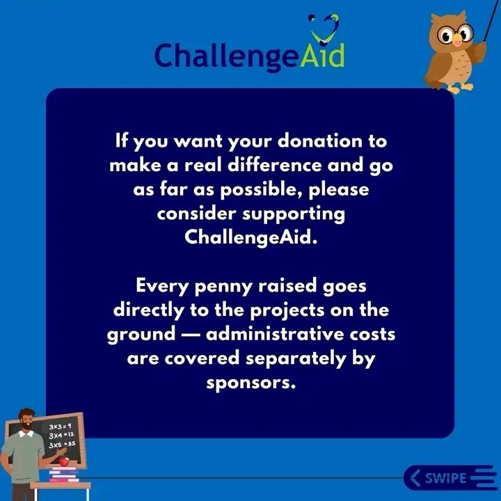 challengeaid_a's tweet photo. 🌟 Small Charity, Big Impact 🌟

While ChallengeAid may seem like a small charity, in terms of the number of children it reaches each year, we believe it to be among the top four organisations delivering the most hands-on support in Nairobi’s informal slum settlements. 
✅✅
📚 https://t.co/ODBXxcWmWH