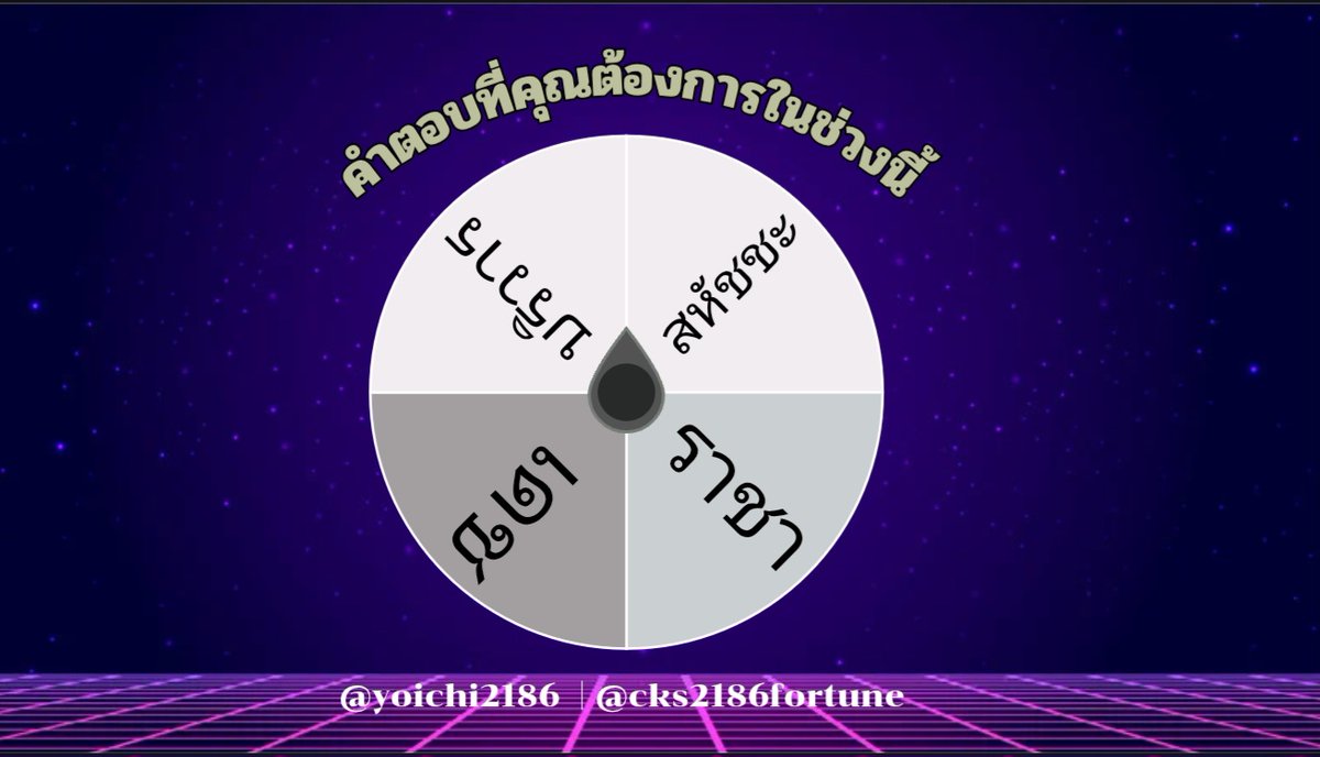 #ดูดวงกับปูน (คิวว่าง) tweet media