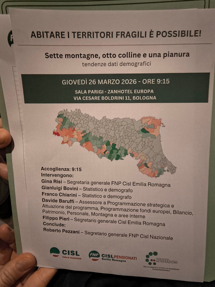 Cisl Emilia Romagna tweet media