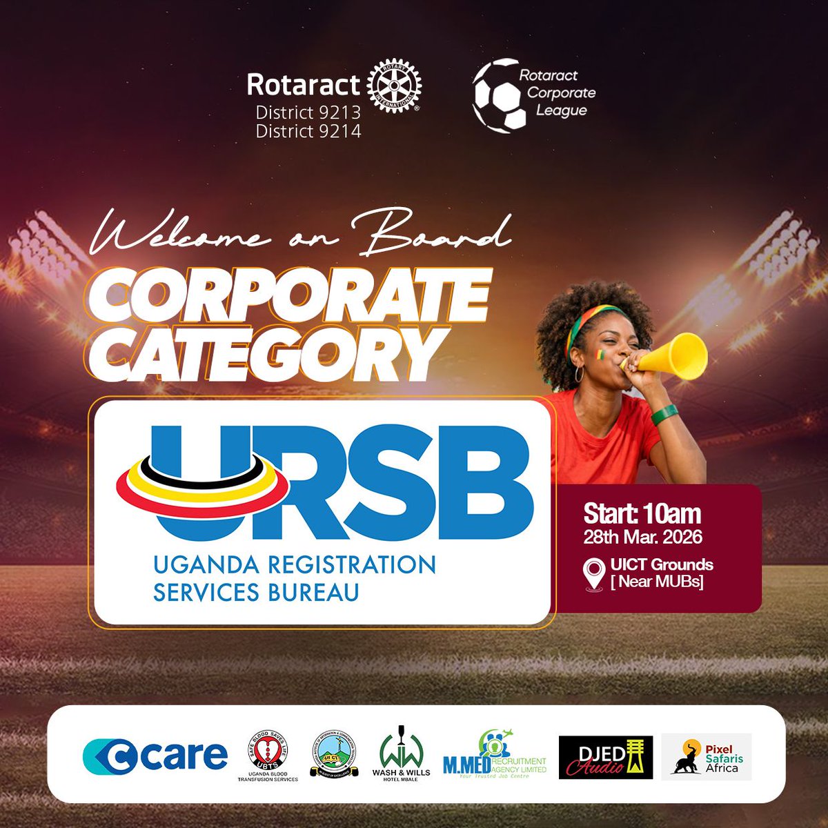 Rotaract Corporate League tweet media