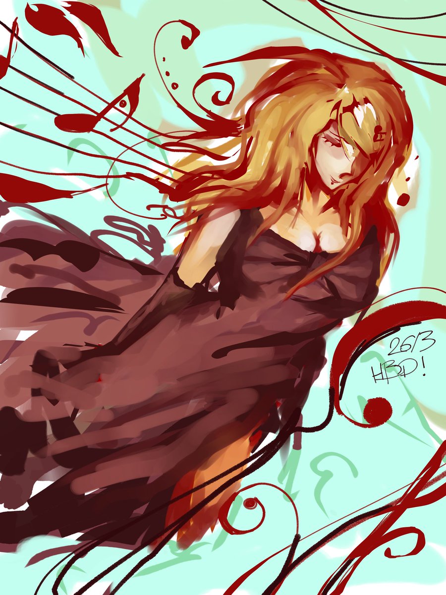 coughingguy's tweet photo. Happy birthday, Kaede Akamatsu! 🎼 https://t.co/OIuD65uCx9