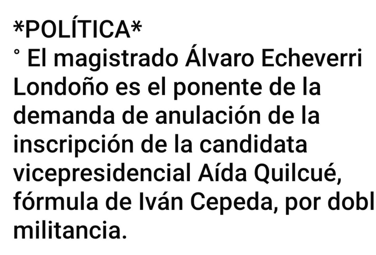 Roy Barreras tweet media