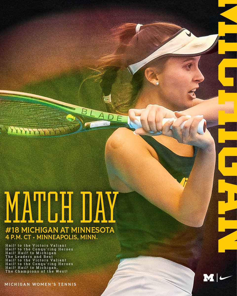 Michigan Women's Tennis tweet media