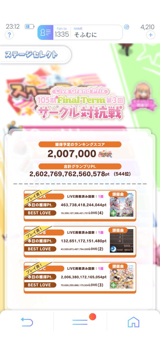 こんな環境で終わると思ってなかった！
スクステありがとう！