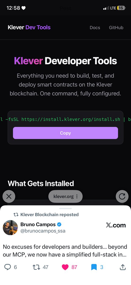 <a href="/klever_org/">Klever Blockchain</a> Just Made It Easier Than Ever to Build on Their Blockchain😌😌

For a long time in Web3, one thing has remained consistent: Blockchains always say, “Come and build.” But when developers actually try to… they hit friction.

Most of them have scattered documentation,