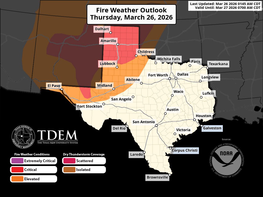 Texas Division of Emergency Management tweet media