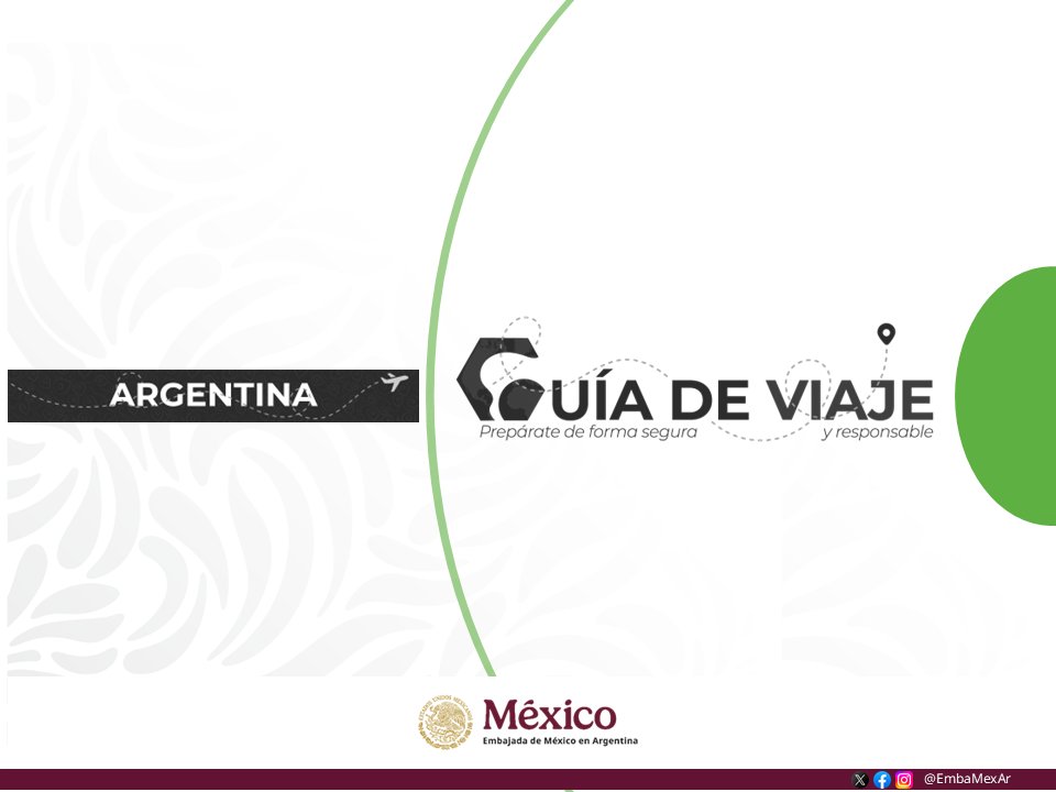 Embajada de México en Argentina tweet media