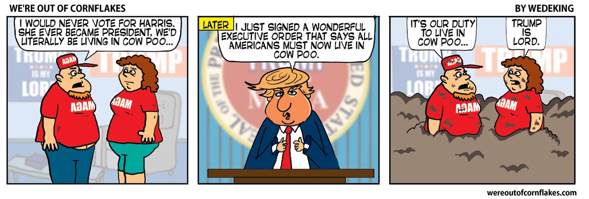 We're Out of Cornflakes tweet media