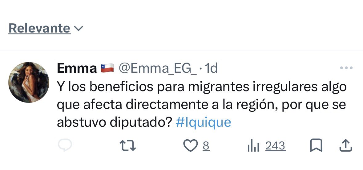 Emma_EG_'s tweet photo. Le pregunté al diputado Carlos Carvajal por qué se abstuvo en la votación y le bloqueó. Así con las autoridades regionales. Parece que nadie le dijo que contraloria prohibió a las autoridades bloquear gente #Iquique https://t.co/oMn3MWR7Xp