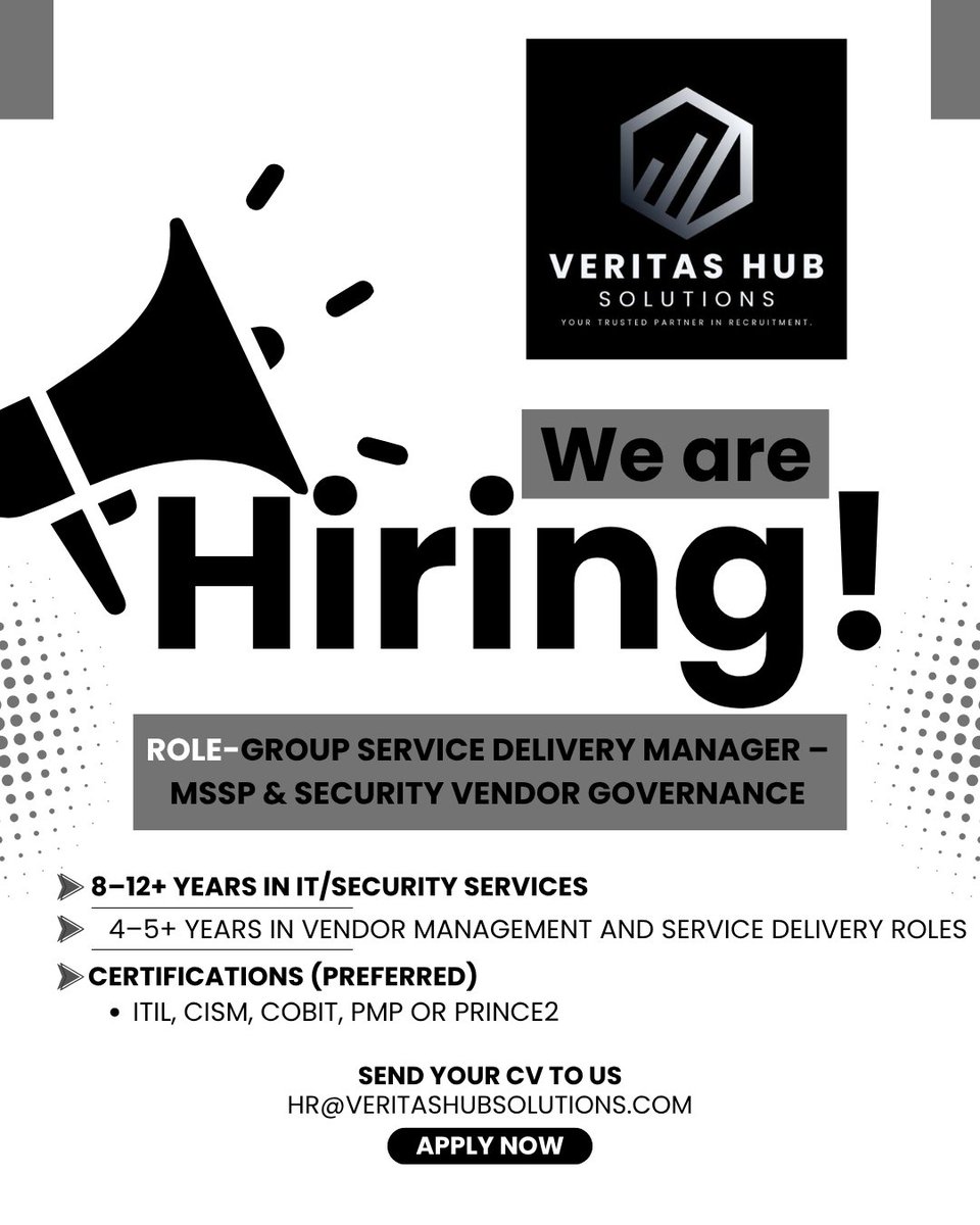 Veritas Hub Solutions tweet media