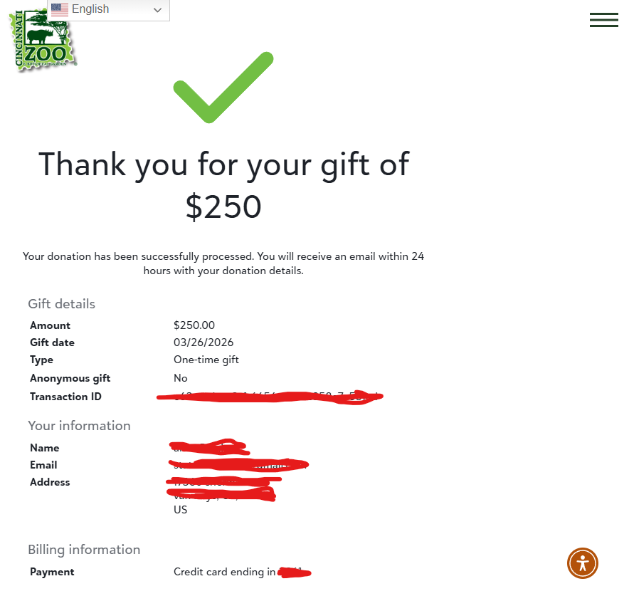 TengenWeb3's tweet photo. Sent $250 to @CincinnatiZoo for $RICO 

We are gonna get @CincinnatiZoo onboarded if its the last thing I do! 

CA: DZ8bzWfNaN64phr4N5ZqhRgwwgaeCQBBJB7F8eUgpump https://t.co/iEVvAcYt0y