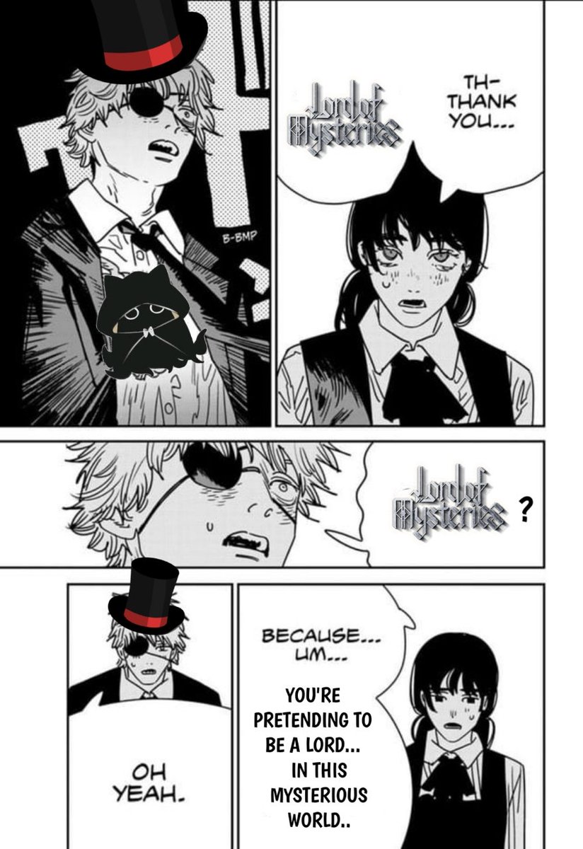 therademachers's tweet photo. Heard nobody done it, so, here it goes... 🧐

#LoM #Lotm #LordofMysteries #Lordofthemysteries #donghua #klein #chainsawman https://t.co/4PhN5ZBoki