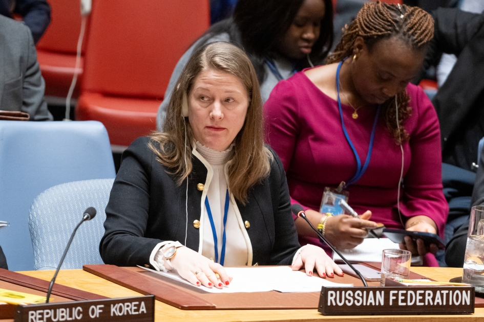 EmbassyofRussia's tweet photo. ⚡️Russia's #UN Deputy Permanent Rep #Zabolotskaya:

Russia, which helped advance 1960 UN decolonisation declaration &amp; supported African liberation struggles, admires #Africa’s break from colonialism &amp; attaches great importance to its anti-neocolonial &amp; reparations agenda https://t.co/zbJLGE6qxL