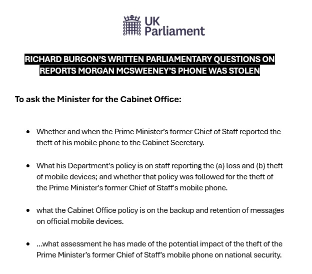 Richard Burgon MP tweet media