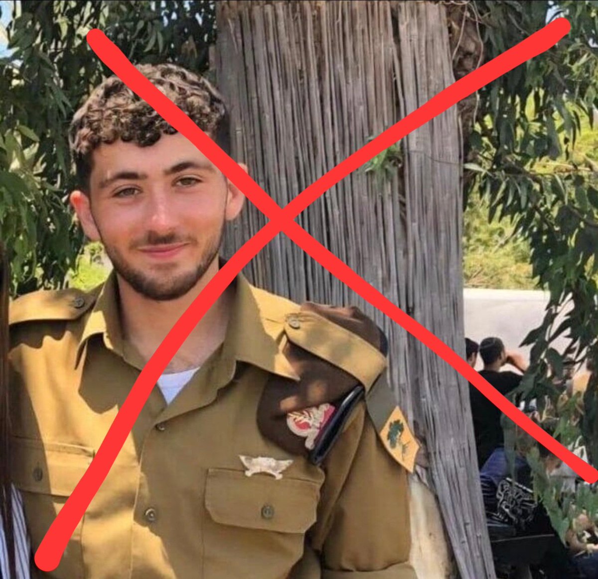Lymslaah's tweet photo. IDF soldier sent to hell https://t.co/6DODm6dfEo