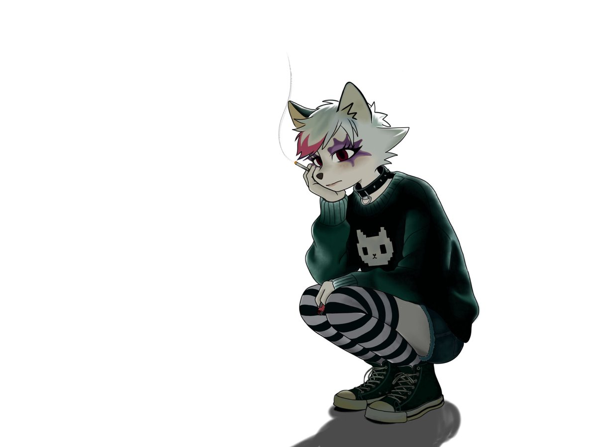 Kawasakiwind's tweet photo. Just another normal day for Mikhail.
#oc #furryarts https://t.co/eVTnvnca3f