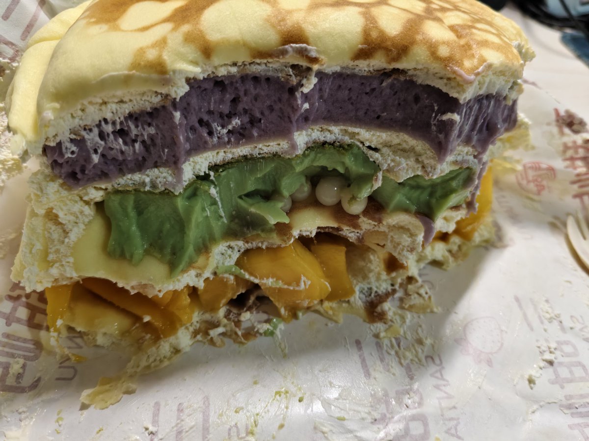 是芋泥波波口牙 tweet media