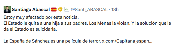 Otro día bajo el sol, otro día con Vox y la ultraderecha en general mintiendo. No tienen nada que ofrecer, sólo difamación y milongas.