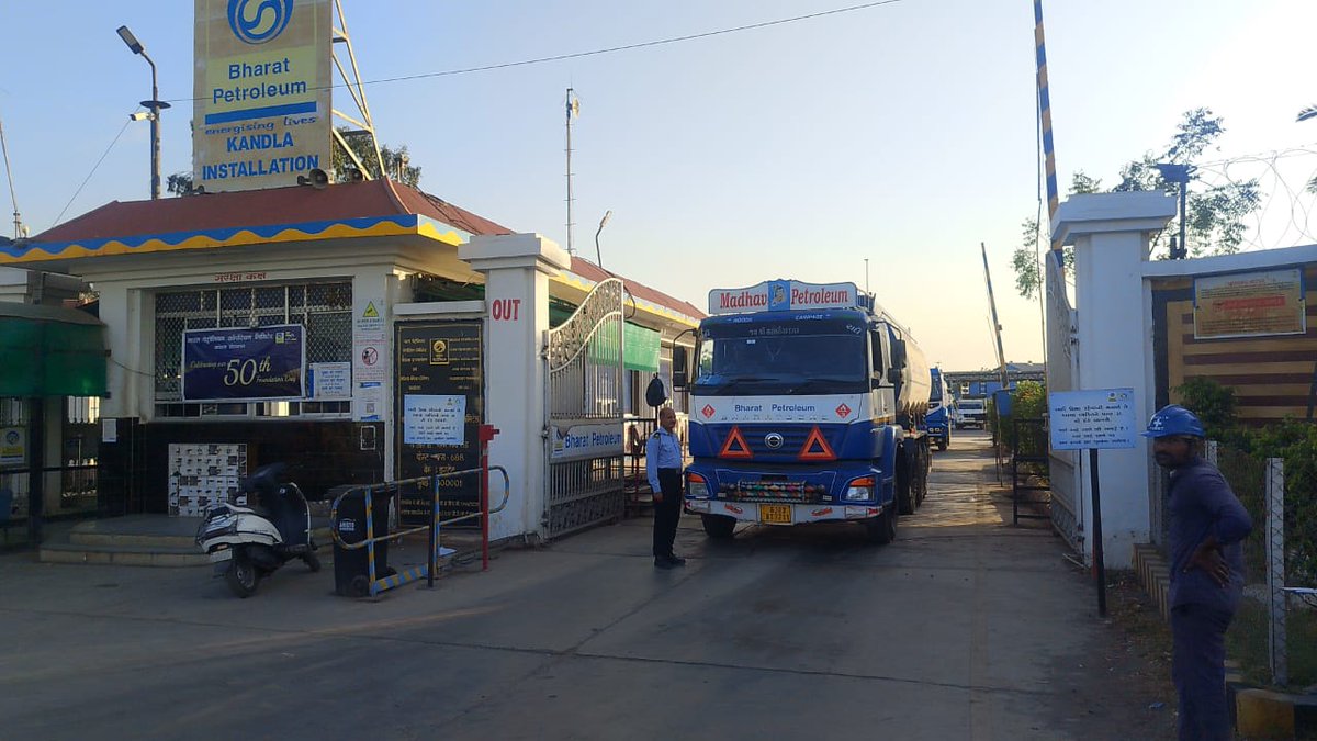 BPCL’s supply chain at Kandla, Gujarat, is fully functional and operating normally, with tankers moving regularly to ensure steady fuel availability. Operations across terminals and logistics are running as planned.

BPCL is ensuring full availability of fuel, and outlets are