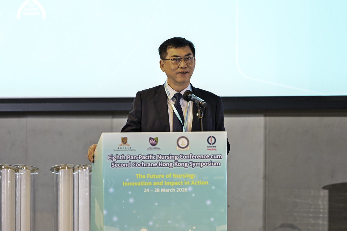 CUHKMedicine's tweet image. The Nethersole School of Nursing (@cuhknursing)  of @CUHKMedicine launches the 8th Pan-Pacific Nursing Conference cum 2nd Cochrane Hong Kong Symposium, bringing together nearly 1,200 delegates around the world to explore how #AI, #bigdata, #genomics and #evidence-based healthcare