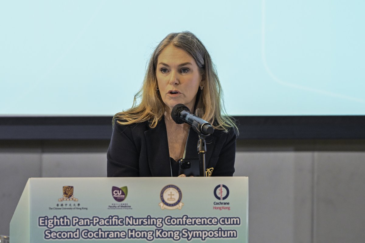 CUHKMedicine's tweet image. The Nethersole School of Nursing (@cuhknursing)  of @CUHKMedicine launches the 8th Pan-Pacific Nursing Conference cum 2nd Cochrane Hong Kong Symposium, bringing together nearly 1,200 delegates around the world to explore how #AI, #bigdata, #genomics and #evidence-based healthcare