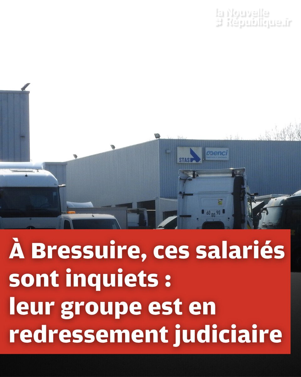 À Bressuire, ces salariés sont inquiets : leur groupe Ziegler France est en redressement judiciaire

Le groupe compte 1.400 salariés et 48 agences en France, dont une à Bressuire ➡️ l.lanouvellerepublique.fr/xjc