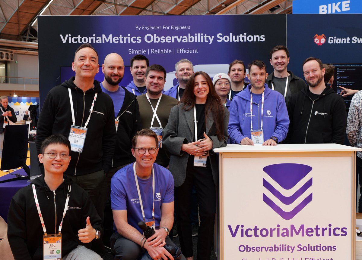 Final day at <a href="/CloudNativeFdn/">CNCF</a> #KubeCon is here 🚀

If you haven’t stopped by yet, now’s your chance 👇

Swing by booth #780, grab some swag 🎁 and chat with us about
#Metrics 📊 #Logs 🧾 #Traces 🔍

We’re here until 2PM, don’t miss it!

#KubeCon #CloudNative #Observability