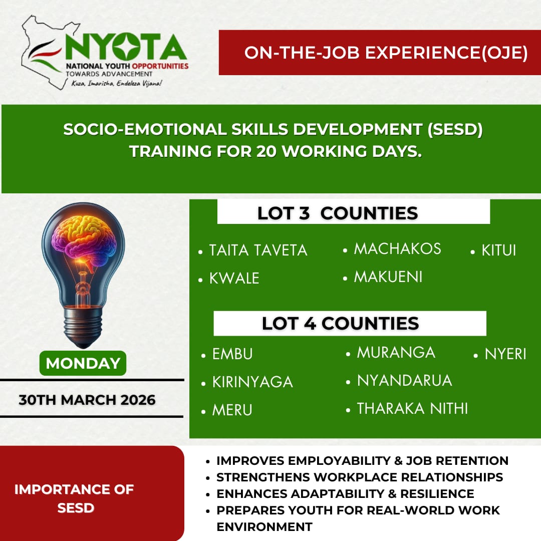 National Youth Opportunities Towards Advancement tweet media