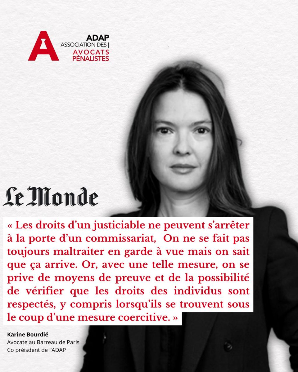 Association des Avocats Pénalistes tweet media