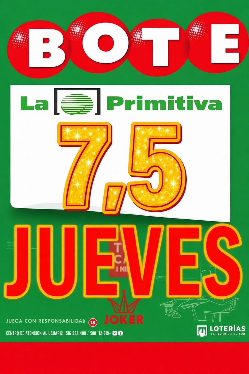 Loterias La Fortuna tweet media