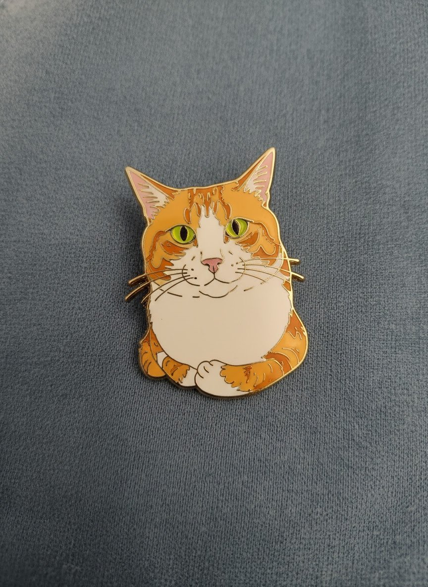 MapoTofuCatMabo's tweet photo. おすすめのピンバッジ屋さんを教えてください
#猫好きさんとつながりたい #猫のいる暮らし𓏲𓎨  #保護猫まぼちゃん #猫 #ピンバッジ https://t.co/gtV5fsA8Ey