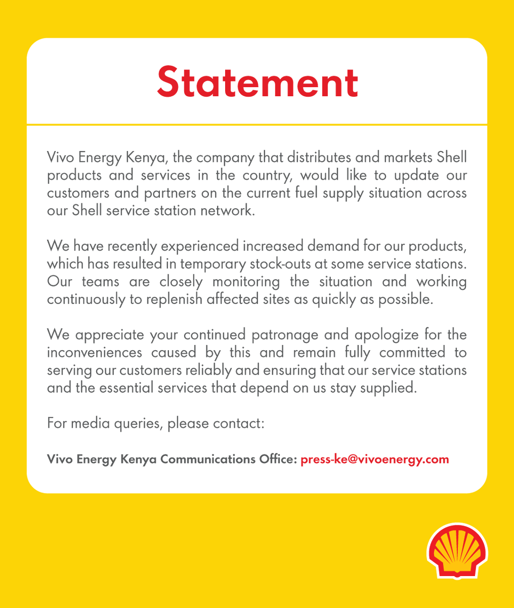 Shell Kenya tweet media