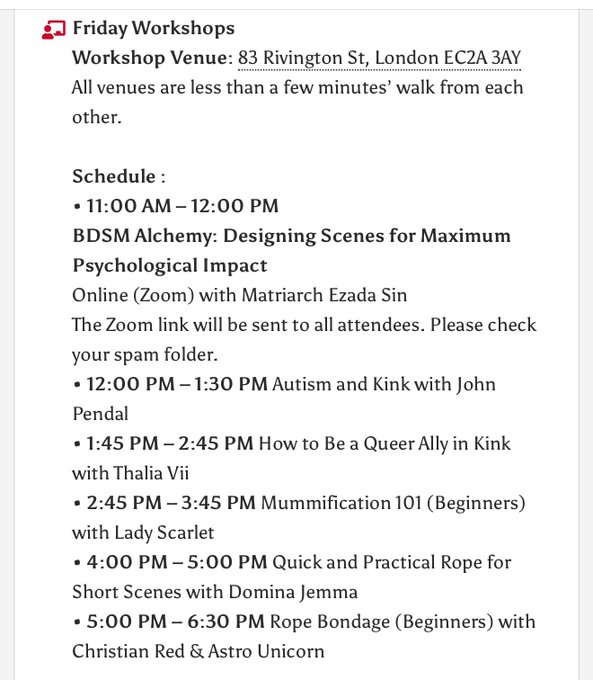 Fetish Weekend London tweet media