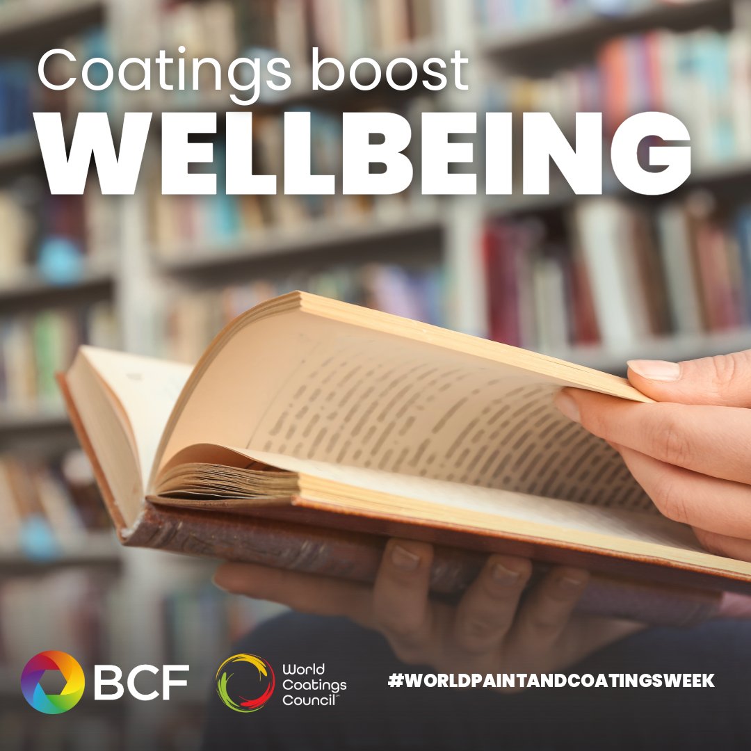 BCFcoatings's tweet photo. Coatings shape the spaces we live, learn and work in - improving wellbeing, enabling creativity, and enriching daily life.

Today, we’re celebrating the colours, finishes and technologies that make environments safer, healthier and more inspiring.

#WorldPaintAndCoatingsWeek https://t.co/HpwuX3zw0a