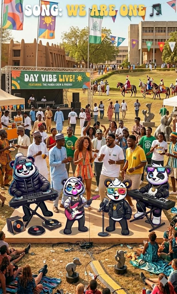 GM, BAMFAM! ☀️🐼

Rise and shine, we are taking you behind the scenes this morning! 🎬

Here's an exclusive studio clip of the Bambitz crew, Andy, Riley, Benny, and Sophie, belting out their hearts, recording their latest drop, "We Are One." 🎶🔥

The story behind the track: