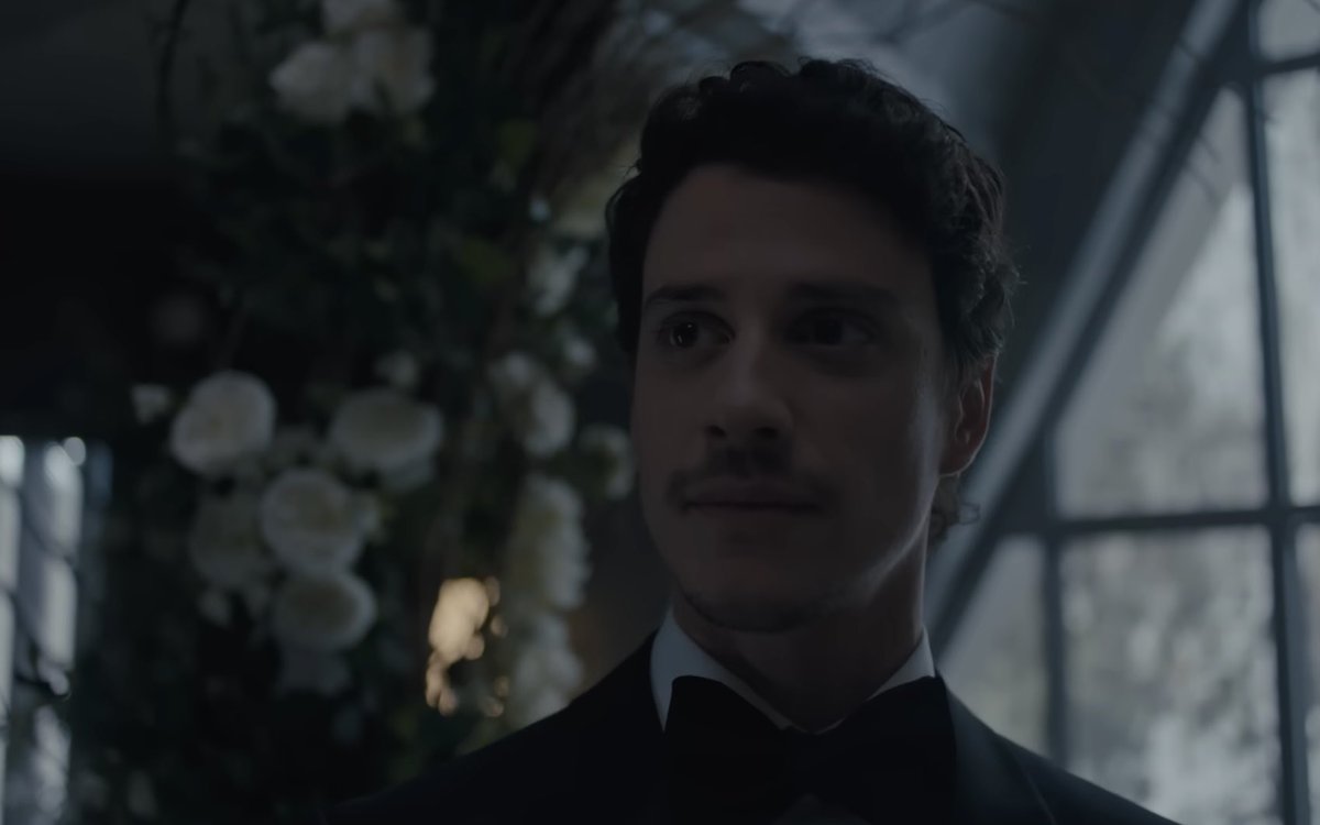 FilmUpdates's tweet photo. ‘SOMETHING VERY BAD IS GOING TO HAPPEN’ is now on Netflix.

The horror series stars Camila Morrone and Adam DiMarco as a bride and groom in the week leading up to their ill-fated nuptials. https://t.co/p3zJjLt42a