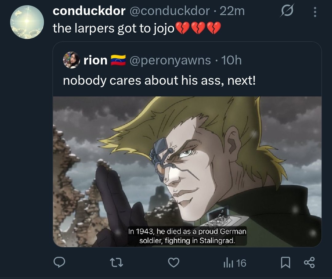 🇬🇫Xenojin/Marylin🏳️‍⚧️|DIEGO BRANDO'S WIFE tweet media