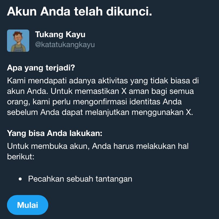 Tukang Kayu tweet media