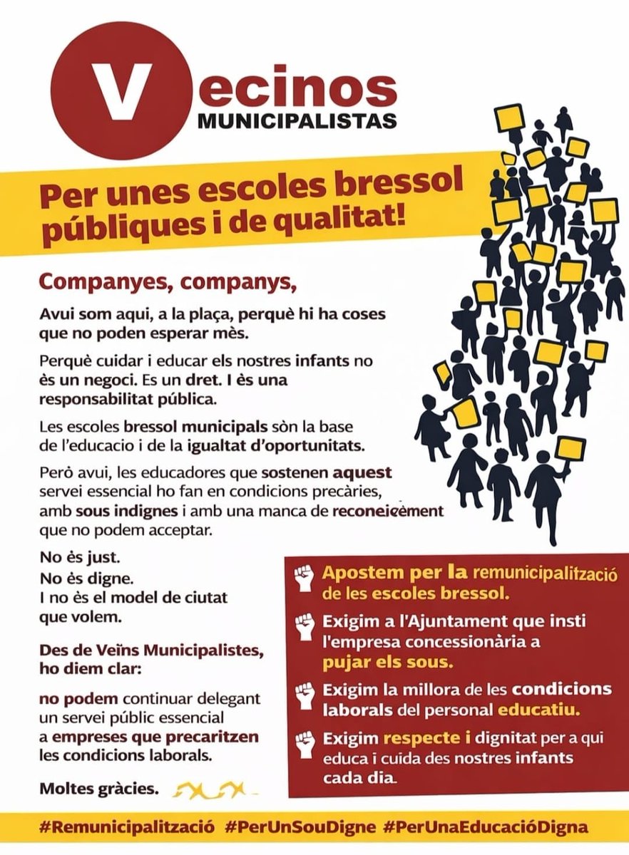 Vecinos Municipalistas Viladecans tweet media