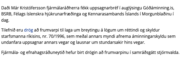 gudditexas's tweet photo. Er of mikils að ætlast til þess að opinberir starfsmenn fylgi sömu vinnumarkaðslögmálum og almennir starfsmenn? https://t.co/K8BP3MFJmm