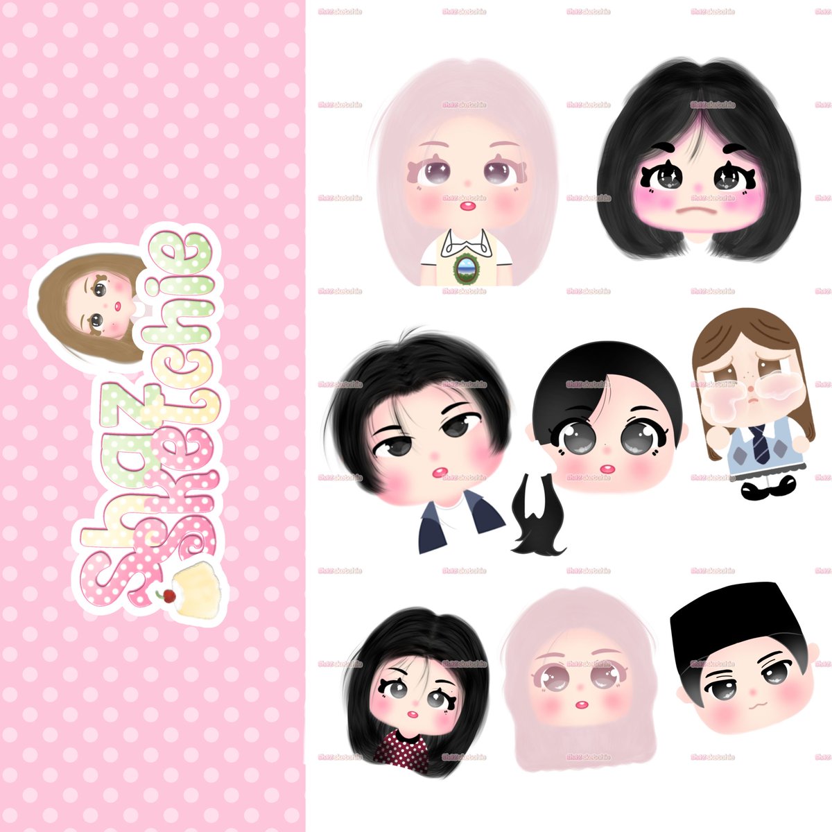 eapplecider's tweet photo. #wts chibi art commission (further information dm/ ke tele aku @.arosepetal) #zonauang https://t.co/cZm3Cc9H9y