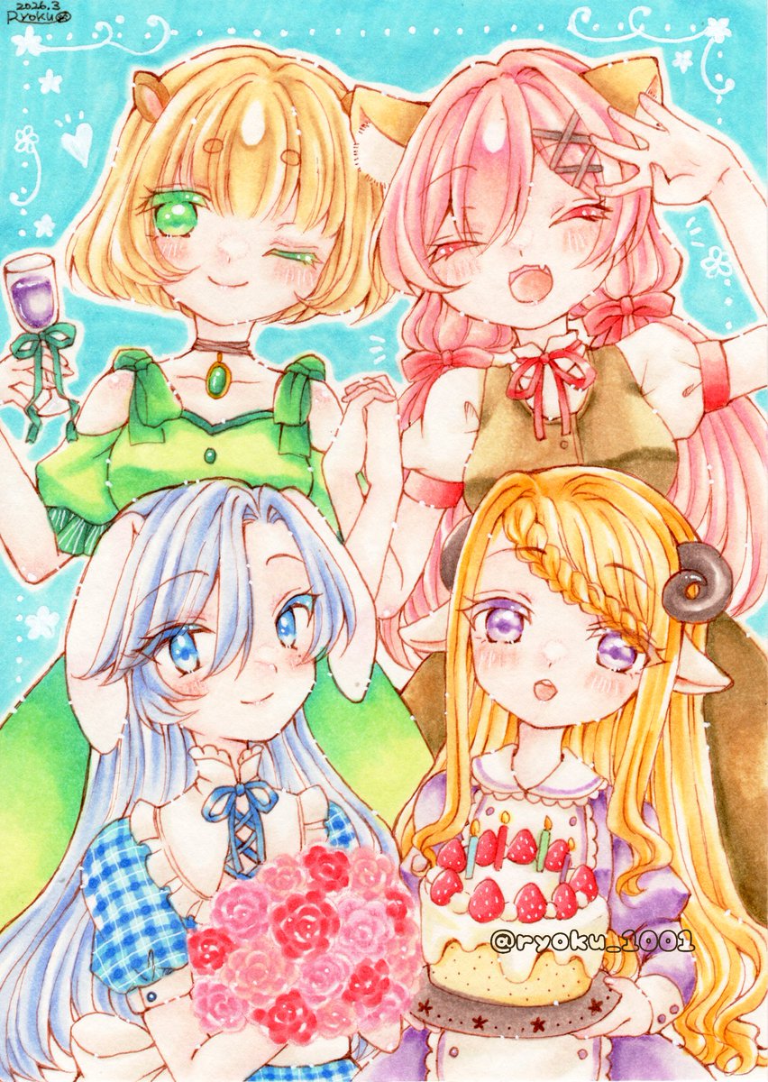 緑(りょく)@4/4～11 幸せの鐘がなる頃に4 tweet media