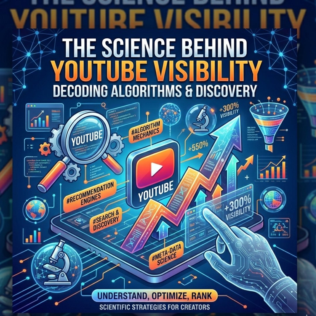 hazrat4667's tweet image. 🔬 YouTube visibility = data-driven strategy. Focus on CTR, retention, watch time &amp;amp; keywords to get discovered, boost reach, and grow faster. 🚀
 #YouTubeGrowth #YouTubeAlgorithm #SEOStrategy #ContentOptimization #DigitalMarketing