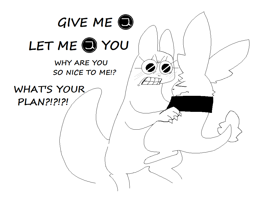 SIapetus's tweet photo. Like to imagine Inv as touch starved and she thinks that you want something from her when u r just being nice to her https://t.co/kplVHFAuMO