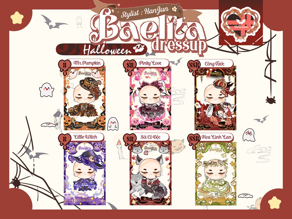 AkaniHani's tweet photo. For SO ask about theme outfit for DressUp Card I have 5 theme : Strawberry Date , Halloween , Wedding , Wonderland and Mery Xmas ᕙ( •̀ ᗜ •́ )ᕗ https://t.co/omXVtFmdJg
