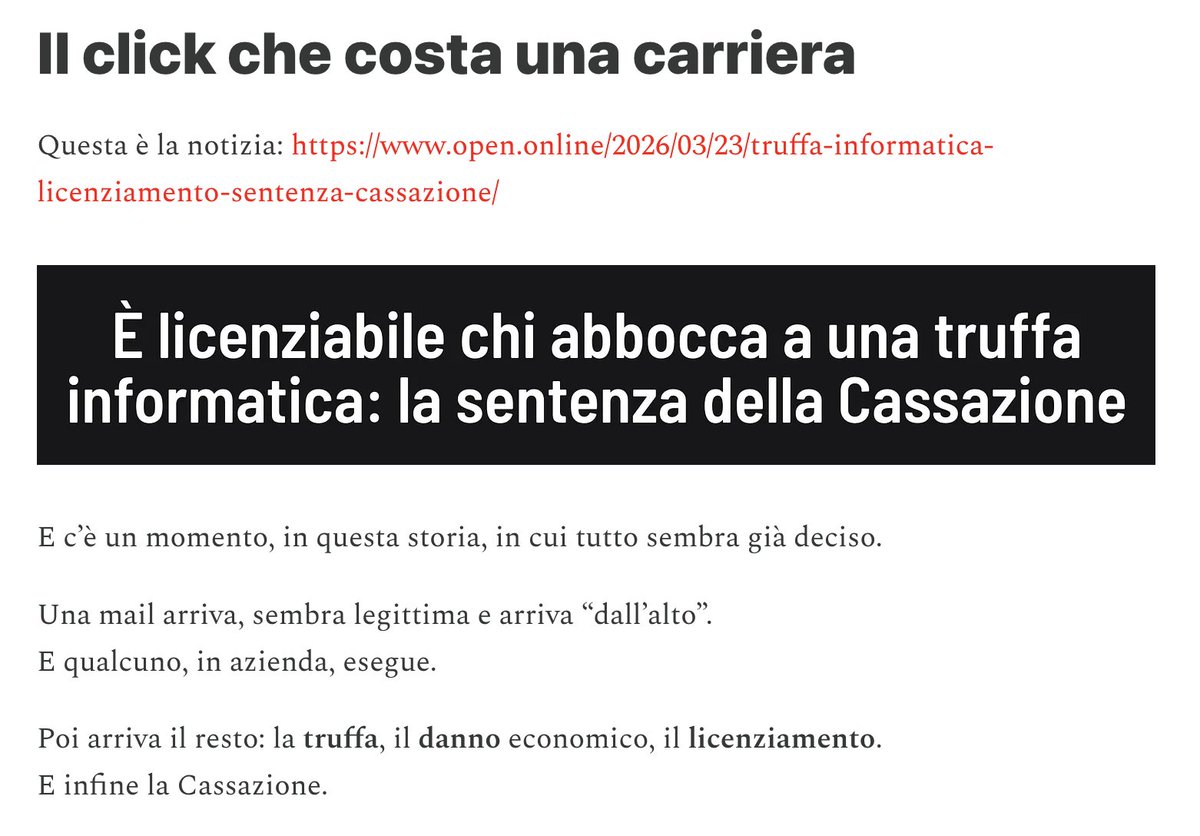 signorina37H's tweet image. Giovedì, come sempre, c'è il mio #SocialDebug 🦄

C'è qualcosa che non funziona in tutto il meccanismo, un rimbalzo di responsabilità e un classico agnello sacrificale.

Se poi siete il CEO di un'azienda e non sapete come funziona un bonifico, c'è il Pongo in offerta..