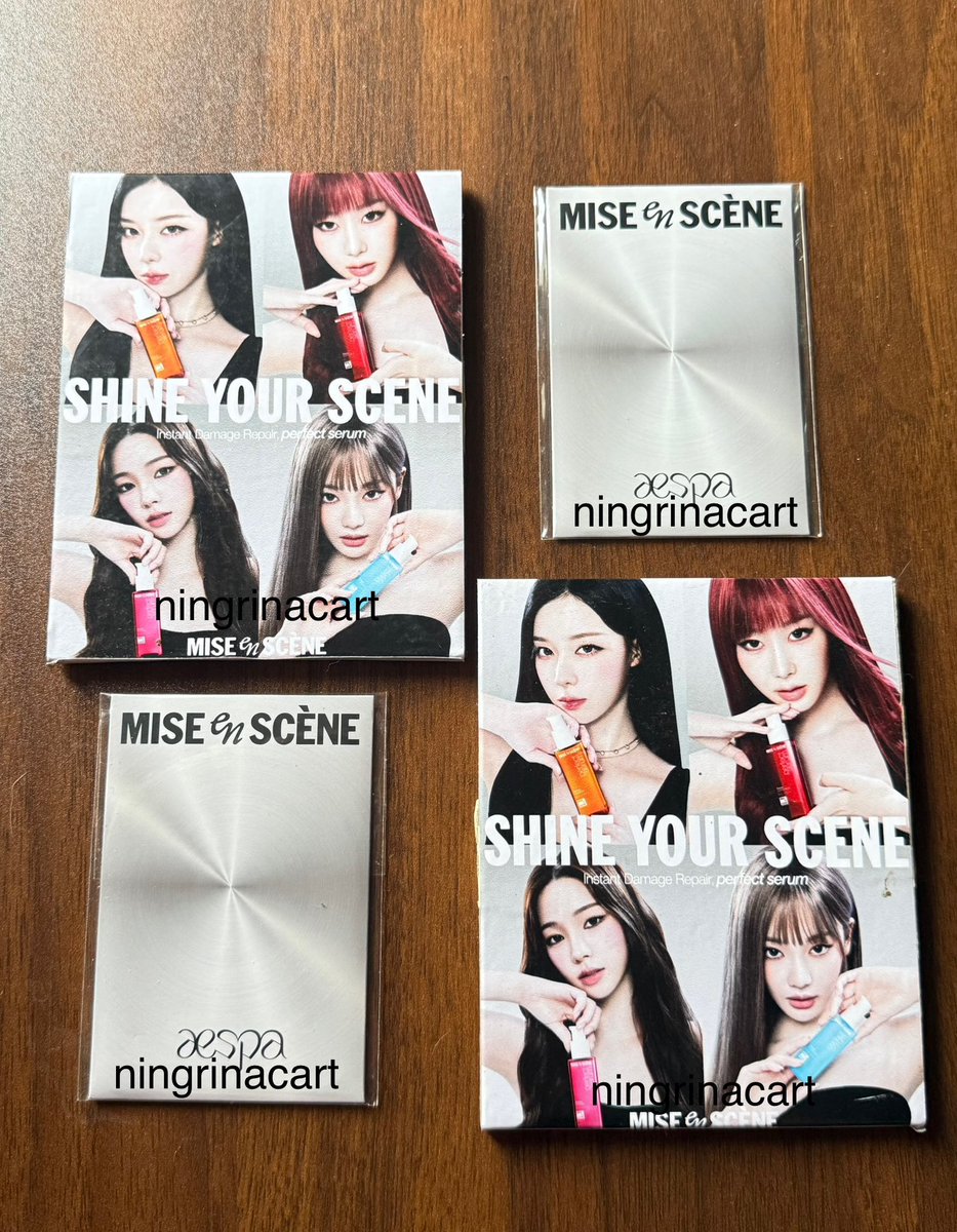 ningrinacart's tweet photo. wts lfb ph

aespa mise en scene photocard sets

- 500 per set (450 if payo)
- i have 2 sets available
- onhand

dm/reply to claim

🏷️ karina giselle winter ningning pc photocard https://t.co/tz0ywsmcQH